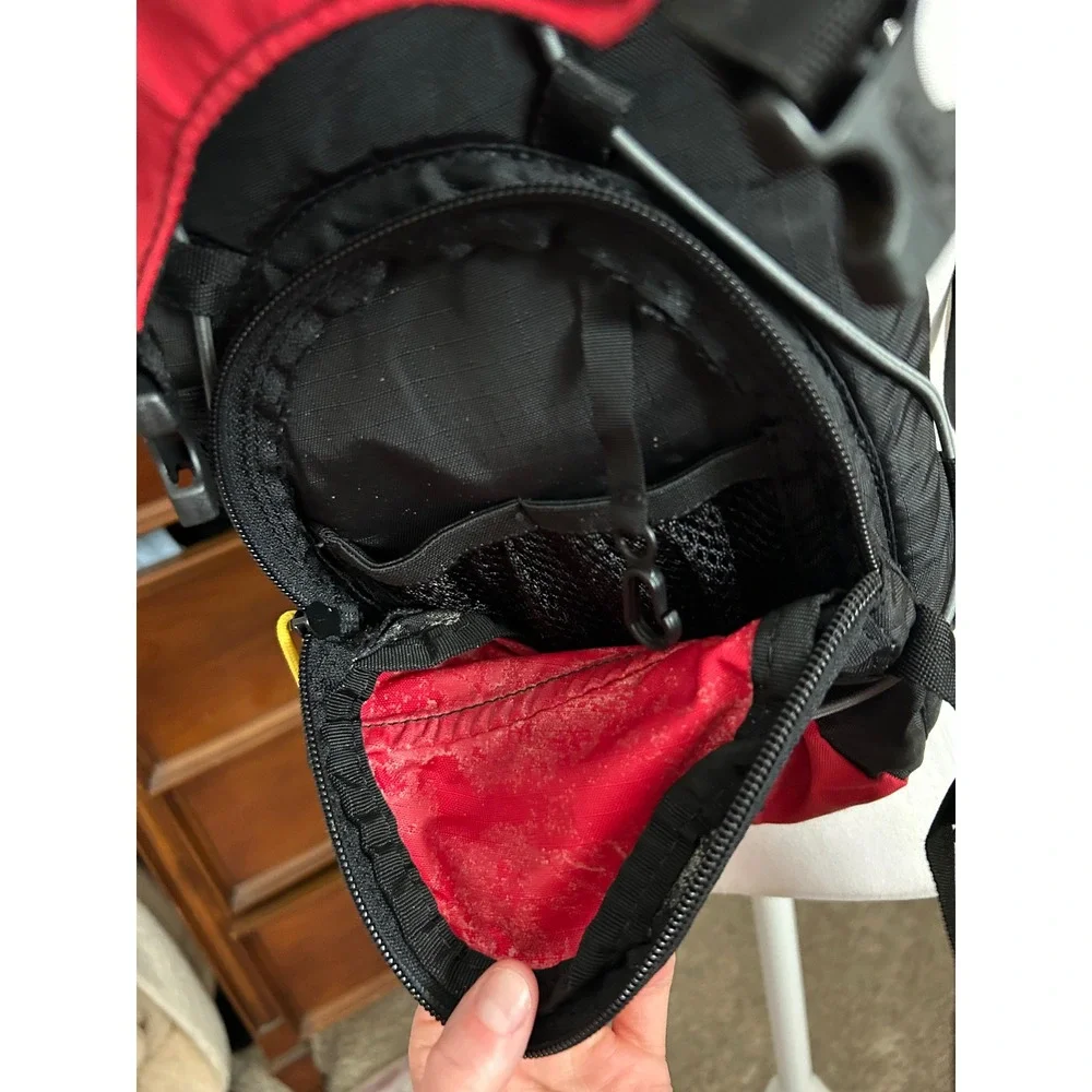 CamelBak Lobo Hydration Pack Backpack Red Black Hiking‎ Biking No Bladder